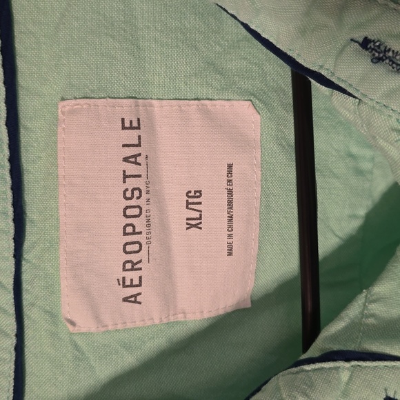 Aeropostale, long sleeved, button down, shirt - Picture 2 of 2